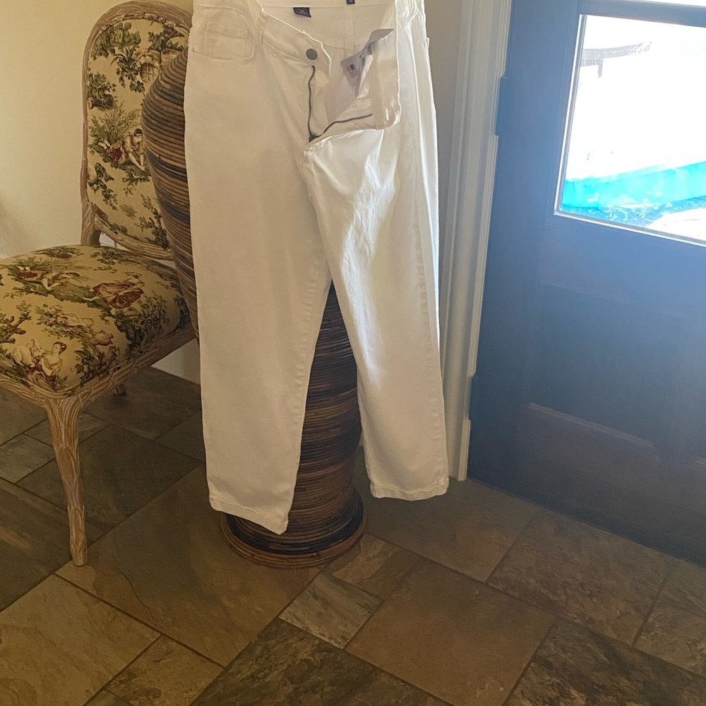 NYDJ Classic White Jeans